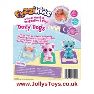 Fuzzikins Colour In Dozy Dogs